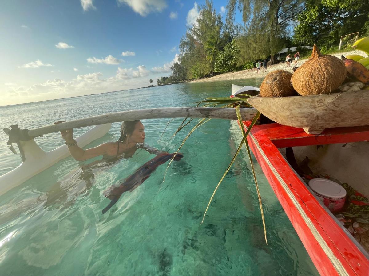 Manava Huahine Beach House Apartment Fare Luaran gambar