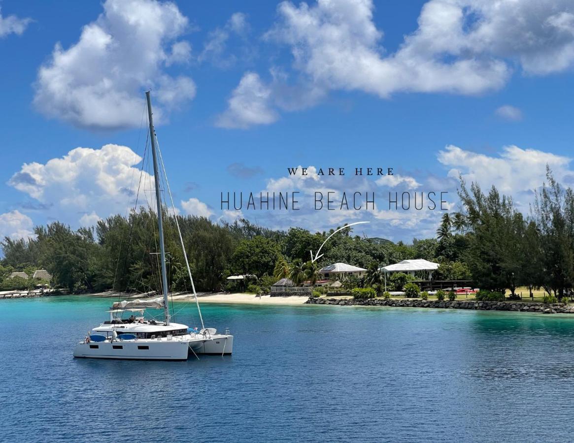 Manava Huahine Beach House Apartment Fare Luaran gambar