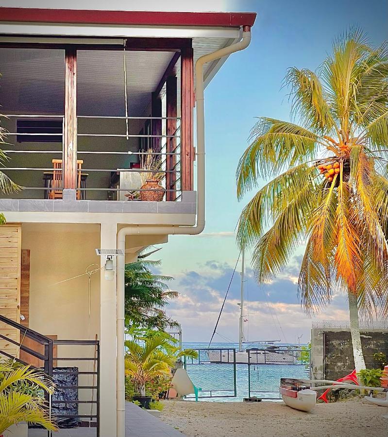 Manava Huahine Beach House Apartment Fare Luaran gambar