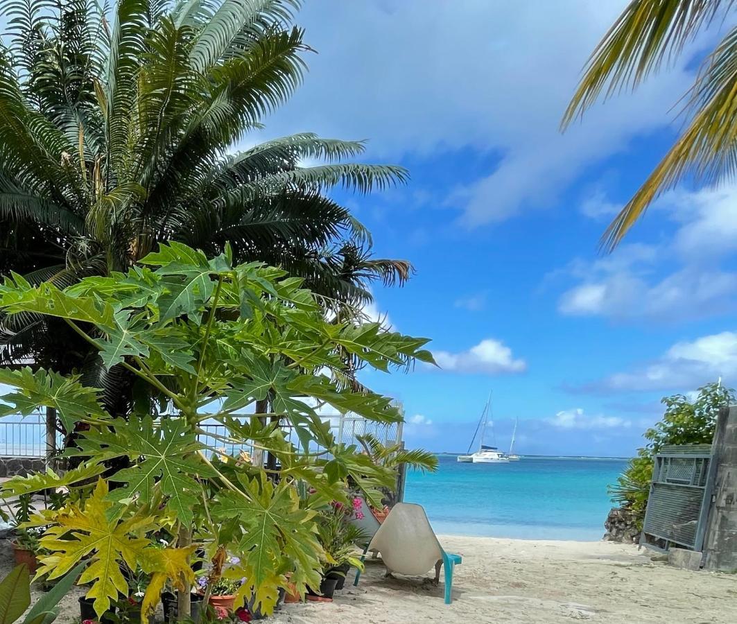 Manava Huahine Beach House Apartment Fare Luaran gambar