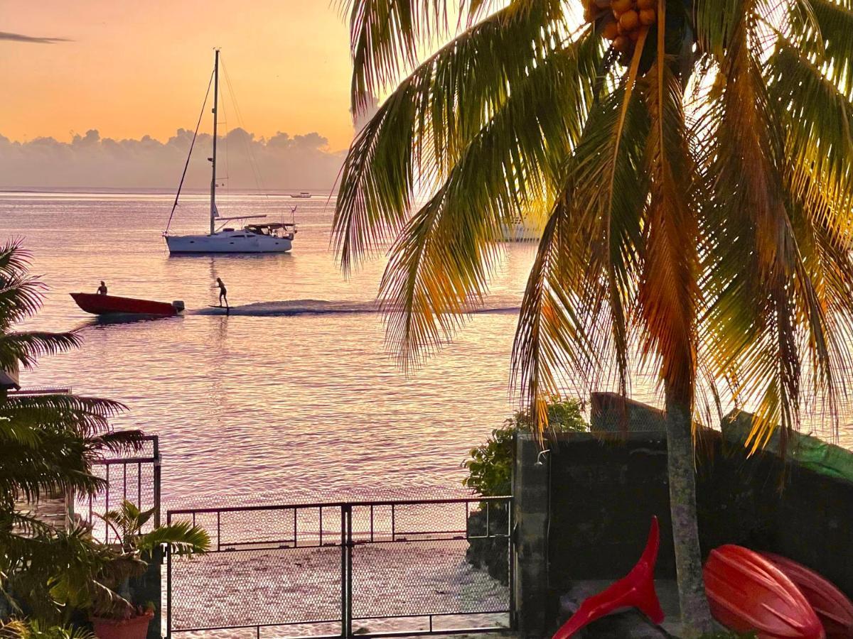 Manava Huahine Beach House Apartment Fare Luaran gambar